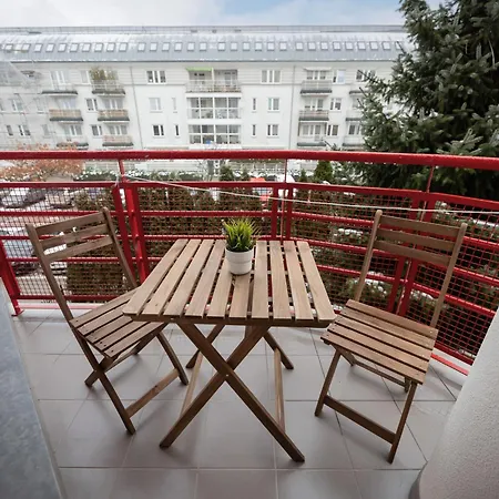 Stryjenskich Cozy With Balcony In Ursynow District By Renters