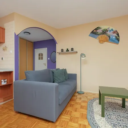 Stryjenskich Cozy With Balcony In Ursynow District By Renters