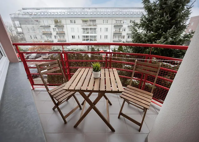 Stryjenskich Cozy With Balcony In Ursynow District By Renters